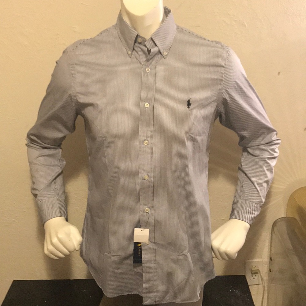 Ralph Lauren Striped Collared Shirt